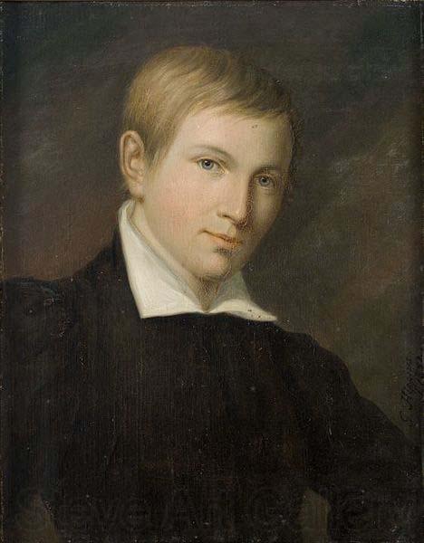 unknow artist Portrait of Painter Otto Ignatius France oil painting art